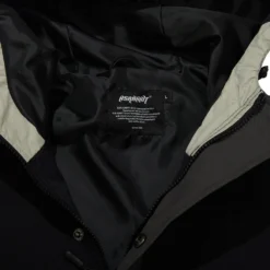 Wide Hooded Snowboard Jacket -Volcom Sales Store 047 WIDE HOODED JACKET BLACK 003