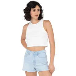 Rusty Blanks Racer Tank - Womens -Volcom Sales Store 1666738324487 S22 TSL0609 WHT 1