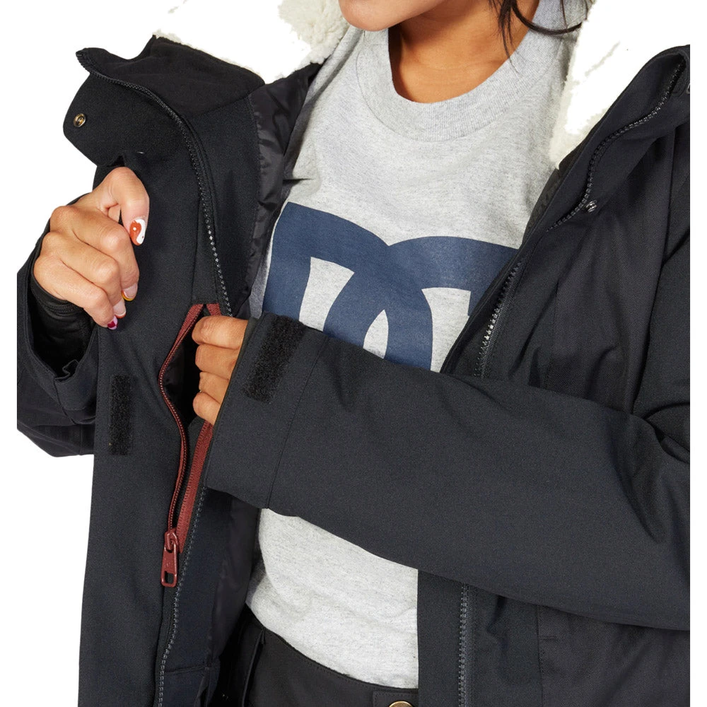 DC Panoramic Parka Snowboard Jacket - Womens 12 DC Panoramic Parka Snowboard Jacket - Womens - Image 10