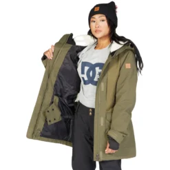 DC Panoramic Parka Snowboard Jacket - Womens 37 DC Panoramic Parka Snowboard Jacket - Womens -Volcom Sales Store 1667356052716 dcshoes Women sPanoramic15KInsulatedSnowboardParka y 4