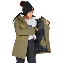 DC Panoramic Parka Snowboard Jacket - Womens 38 DC Panoramic Parka Snowboard Jacket - Womens -Volcom Sales Store 1667356056590 dcshoes Women sPanoramic15KInsulatedSnowboardParka y 5