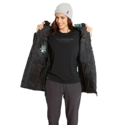 XTM Highlander Longline Ski Jacket - Womens -Volcom Sales Store 1667948381329 highlander longline jacket blk NL011 2