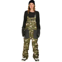 Thirtytwo Basement Snowboard Bib Pant - Womens 14 Thirtytwo Basement Snowboard Bib Pant - Womens -Volcom Sales Store 8230000133 341 F 001