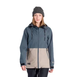 Kyra Snowboard Jacket - Womens -Volcom Sales Store 873887 003 Kyra Jacket Slate Stone Studio 1