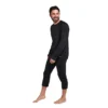 Hitatech Thermal 3/4 Pant -Volcom Sales Store Baselayer HITATECH 34 PANT MENS Black full