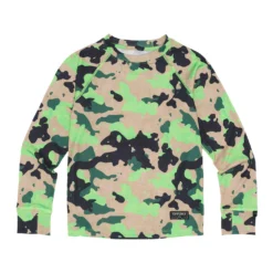 Hitatech Thermal Longsleeve - Kids -Volcom Sales Store Baselayer HITATECH LONGSLEEVE KIDS ElectricCamo