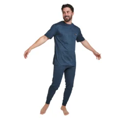 Hitatech Thermal Pant -Volcom Sales Store Baselayer HITATECH TEE MENS HeatherSlate full front alt 496cd22a d173 4518 9e94 823d3111234d