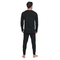 Merino Thermal Longsleeve -Volcom Sales Store Baselayer MERINOLONGSLEEVE MENS Black back