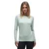 Lightweight Thermal Crew - Womens -Volcom Sales Store Baselayer Womens Crew 200 BT2122 333 Le Bent Front Web