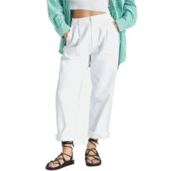 Brixton Victory Trouser Pant - Womens -Volcom Sales Store Brxtn Victorytrouser white 2