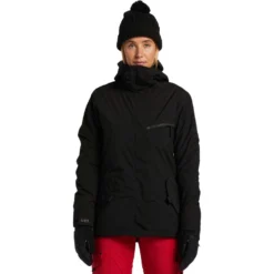 Billabong Eclipse Snowboard Jacket - Womens 38 Billabong Eclipse Snowboard Jacket - Womens -Volcom Sales Store EBJTJ00116BLKSecondary1