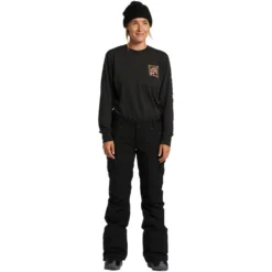 Billabong Nela Snowboard Pant - Womens 37 Billabong Nela Snowboard Pant - Womens -Volcom Sales Store EBJTP00110BLKSecondary1