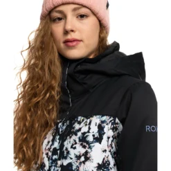 Roxy Jetty Block Snowboard Jacket - Womens 19 Roxy Jetty Block Snowboard Jacket - Womens -Volcom Sales Store ERJTJ03357KVJ1Alternate2