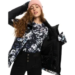 Roxy Jetty Block Snowboard Jacket - Womens 18 Roxy Jetty Block Snowboard Jacket - Womens -Volcom Sales Store ERJTJ03357KVJ1Alternate5
