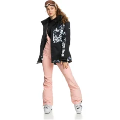 Roxy Summit Snowboard Bib Pant - Womens 35 Roxy Summit Snowboard Bib Pant - Womens -Volcom Sales Store ERJTP03199MGD0Alternate5