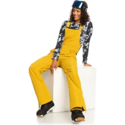 Roxy Rideout Snowboard Bib Pant - Womens -Volcom Sales Store ERJTP03203YLV0Alternate6