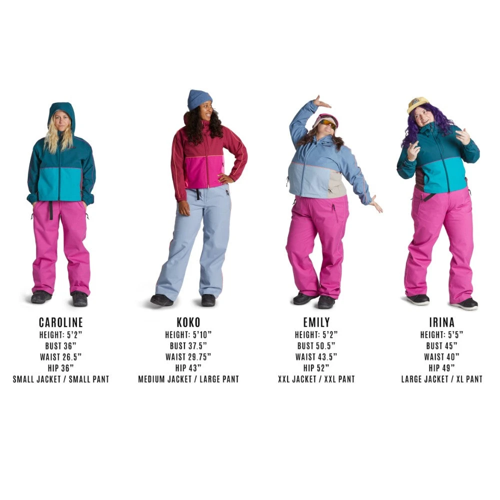 AIRBLASTER Every Body Bib Snowboard Pant - Womens 5 AIRBLASTER Every Body Bib Snowboard Pant - Womens - Image 3