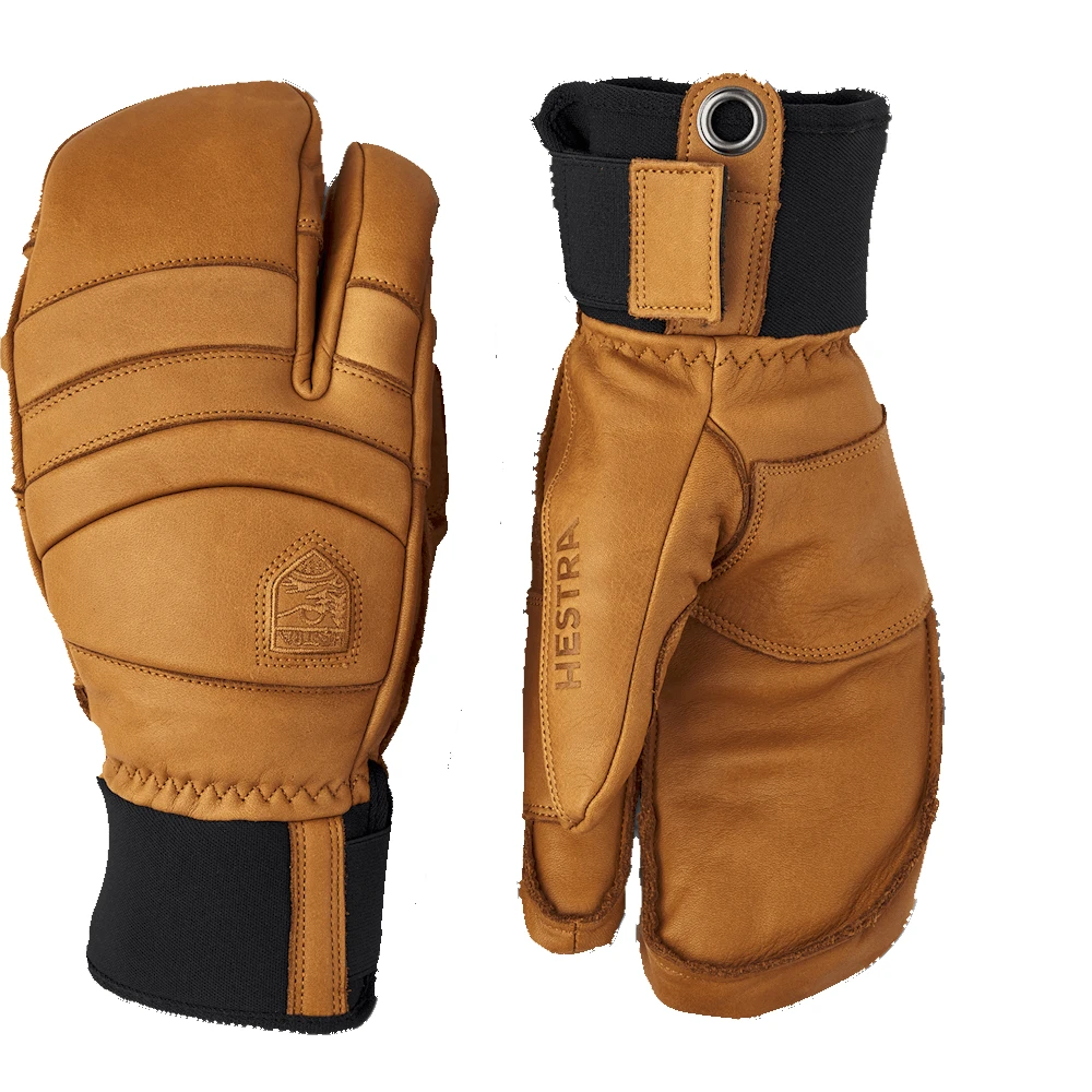 Hestra Leather Fall Line 3 Finger Gloves 3 Hestra Leather Fall Line 3 Finger Gloves