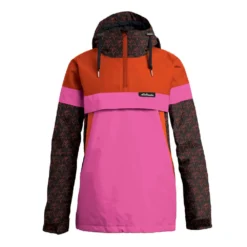 AIRBLASTER Lady Trenchover Snowboard Jacket - Womens -Volcom Sales Store LADY TRENCHOVER LAVA CRIMSON TERRY 2223