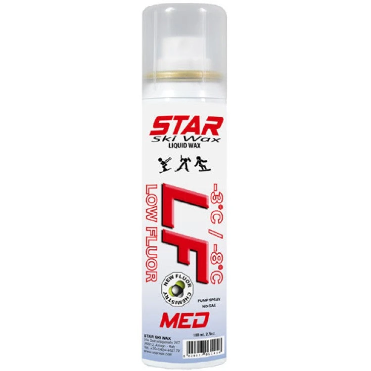 Star Low Fluoro Med Spray Wax 3 Star Low Fluoro Med Spray Wax