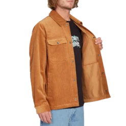 Volcom Likeaton Jacket 7 Volcom Likeaton Jacket -Volcom Sales Store LikeatonJKT Tobac 3