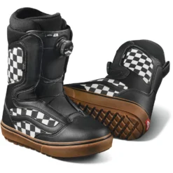 Vans Aura OG Snowboard Boot -Volcom Sales Store MN AURAOG CHECKERBOARDBLACKGUM PAIR VN0A54FZB9M