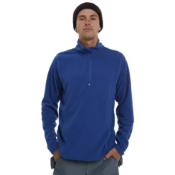 Microfleece 1/4 Zip -Volcom Sales Store Microfleece1.4Zipblue