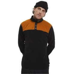 Microfleece High Neck -Volcom Sales Store MicrofleeceHighNeckpumkinblack