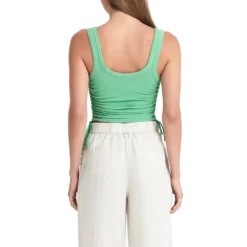 Mika Drawstring Tank - Womens -Volcom Sales Store NL MikaTank palm 3