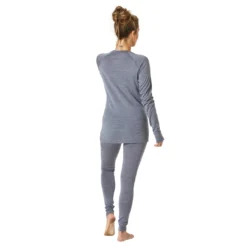 Merino Thermal Pant - Womens 20 Merino Thermal Pant - Womens -Volcom Sales Store Oyuki Female Merino GrayMarle Back 13