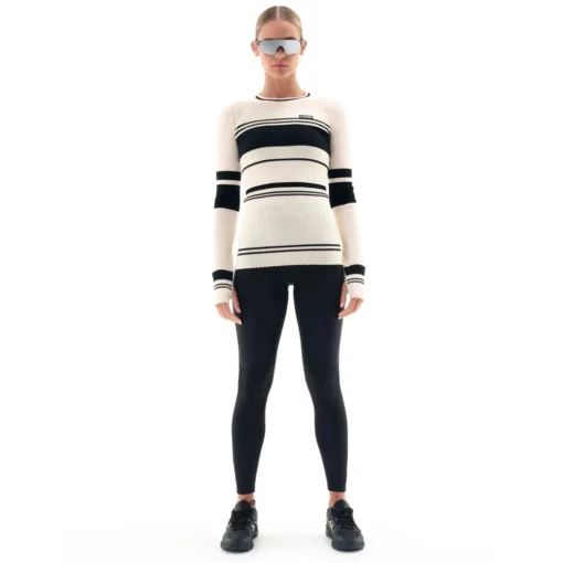 P.E NATION Accolade Ls Knit Top - Womens -Volcom Sales Store accoladeknitivory