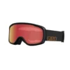 Giro Cruz AF Goggle -Volcom Sales Store giro cruz goggle black camp tan wordmark amber scarlet hero