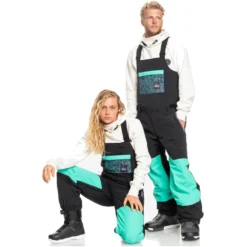 Quiksilver Fly High Snowboard Bib Pant -Volcom Sales Store quiksilver MensFlyHighTechnicalSnowBib TRUE 1
