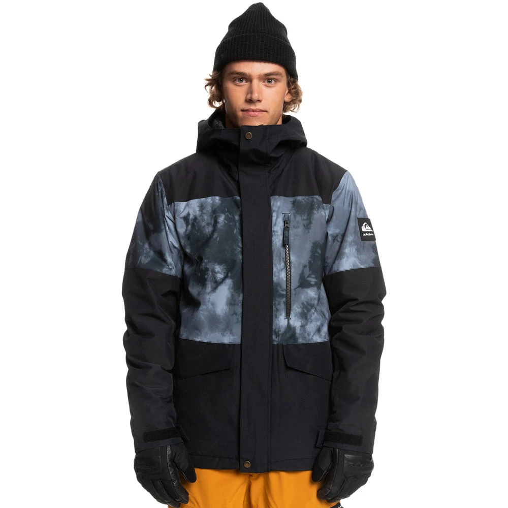 Quiksilver Mission Printed Block Snowboard Jacket 3 Quiksilver Mission Printed Block Snowboard Jacket