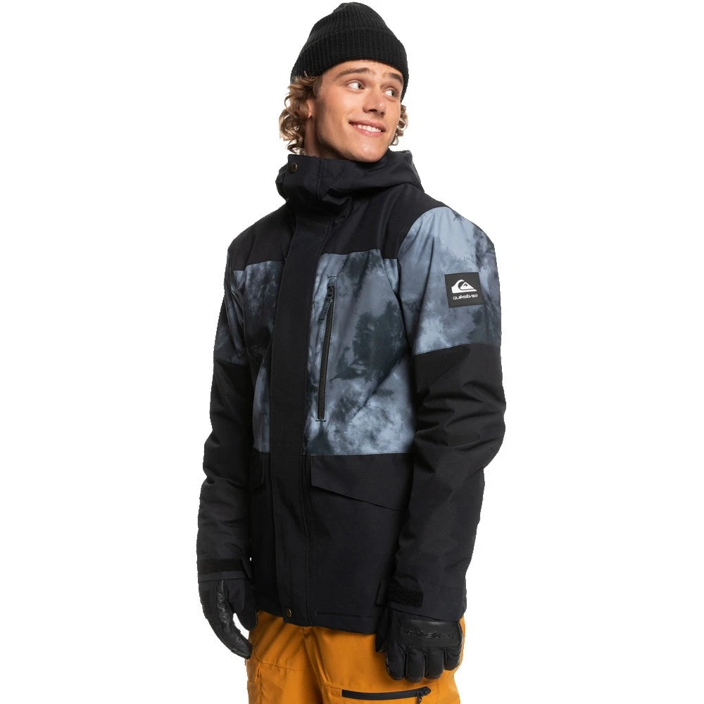 Quiksilver Mission Printed Block Snowboard Jacket 4 Quiksilver Mission Printed Block Snowboard Jacket - Image 2
