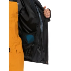 Quiksilver Mission Printed Block Snowboard Jacket 17 Quiksilver Mission Printed Block Snowboard Jacket -Volcom Sales Store quiksilver MensMissionSnowJacket TRUEBLACKQU 3