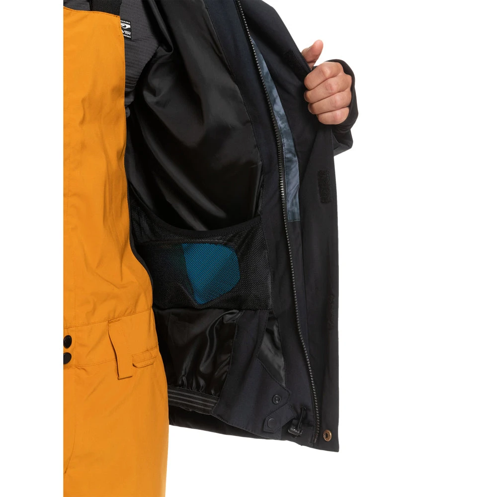 Quiksilver Mission Printed Block Snowboard Jacket 7 Quiksilver Mission Printed Block Snowboard Jacket - Image 5