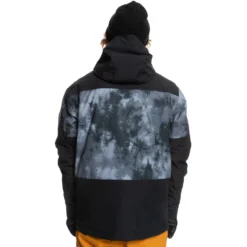 Quiksilver Mission Printed Block Snowboard Jacket 15 Quiksilver Mission Printed Block Snowboard Jacket -Volcom Sales Store quiksilver MensMissionSnowJacket TRUEBLACKQU 6
