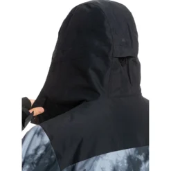 Quiksilver Mission Printed Block Snowboard Jacket 18 Quiksilver Mission Printed Block Snowboard Jacket -Volcom Sales Store quiksilver MensMissionSnowJacket TRUEBLACKQU 7