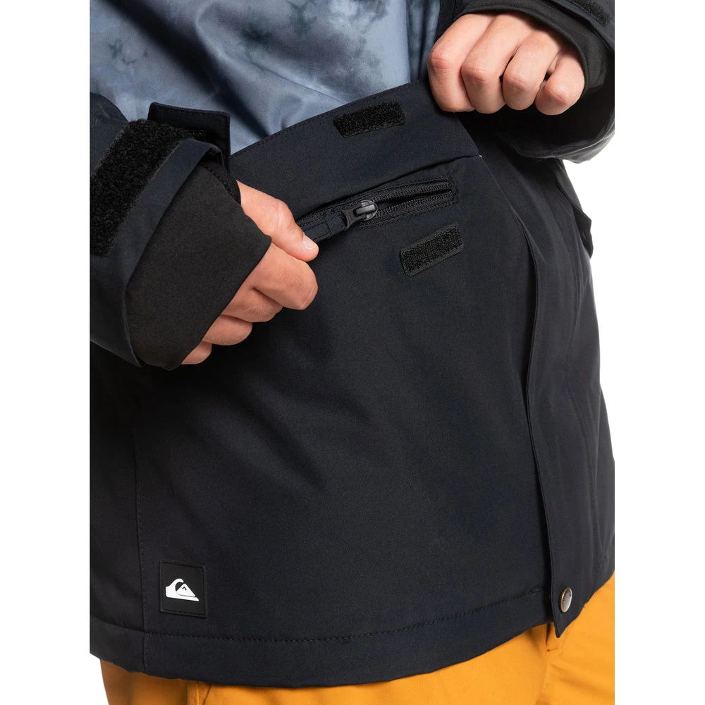 Quiksilver Mission Printed Block Snowboard Jacket 11 Quiksilver Mission Printed Block Snowboard Jacket - Image 9