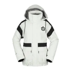 Volcom Melancon Gore-Tex Snowboard Jacket - Womens -Volcom Sales Store womensmelanconjacketoffwhite